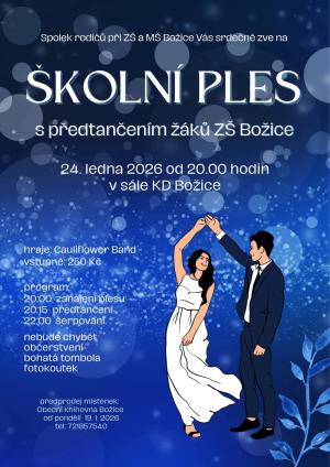 pohled na školní ples